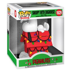 Figura POP Deluxe Peanuts Snoopy with Doghouse