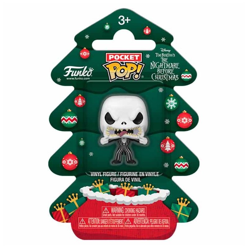 Figura Pocket POP Disney Pesadilla Antes de Navidad Jack Skellington
