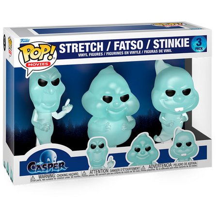 Blister 3 figuras POP Casper Ghostly Trio