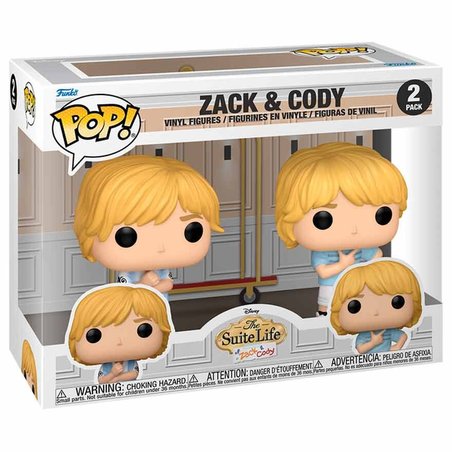 Blister 2 figuras POP Disney The Suite Life of Zack & Cody