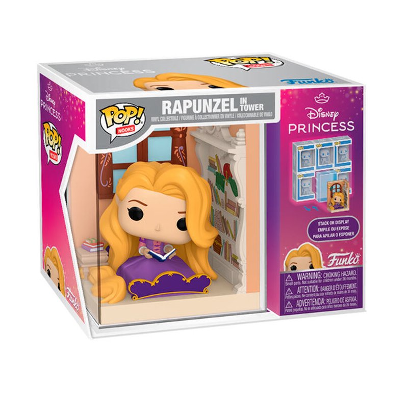 Figura POP Nooks Disney Enredados Rapunzel in Tower