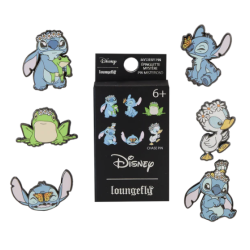 Blind Box Mystery Enamel Pin Stitch Disney Loungefly surtido