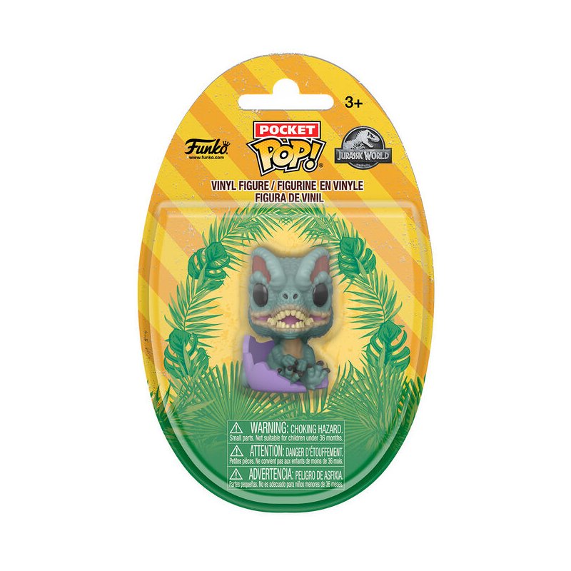 Figura Pocket POP Egg Jurassic World Dilophosaurus