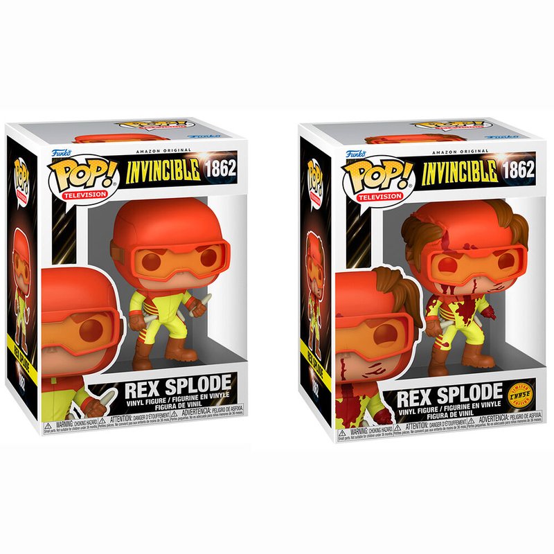 Figura POP Invincible Rex Splode 5 + 1 Chase