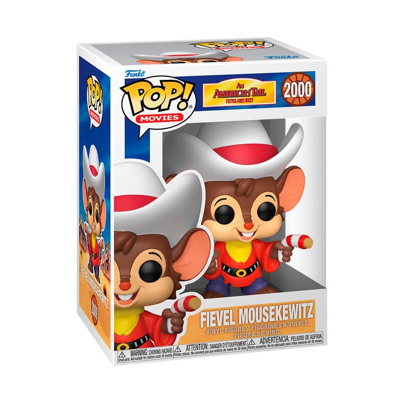 Figura POP An American Tail Goes West Fievel Mousekewitz