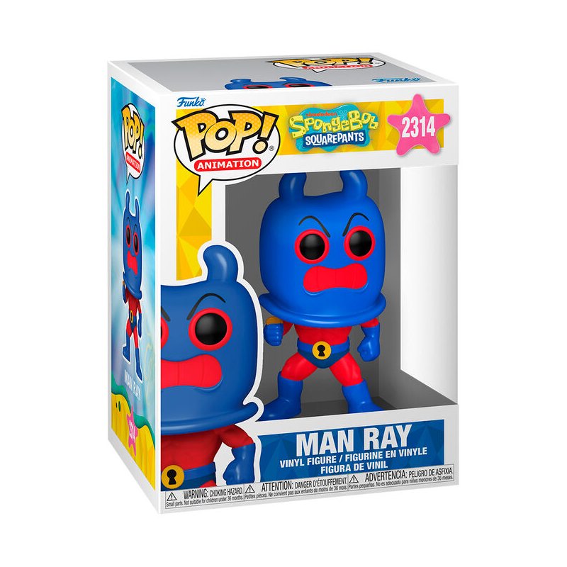 Figura POP Bob Esponja SquarePants Man Ray