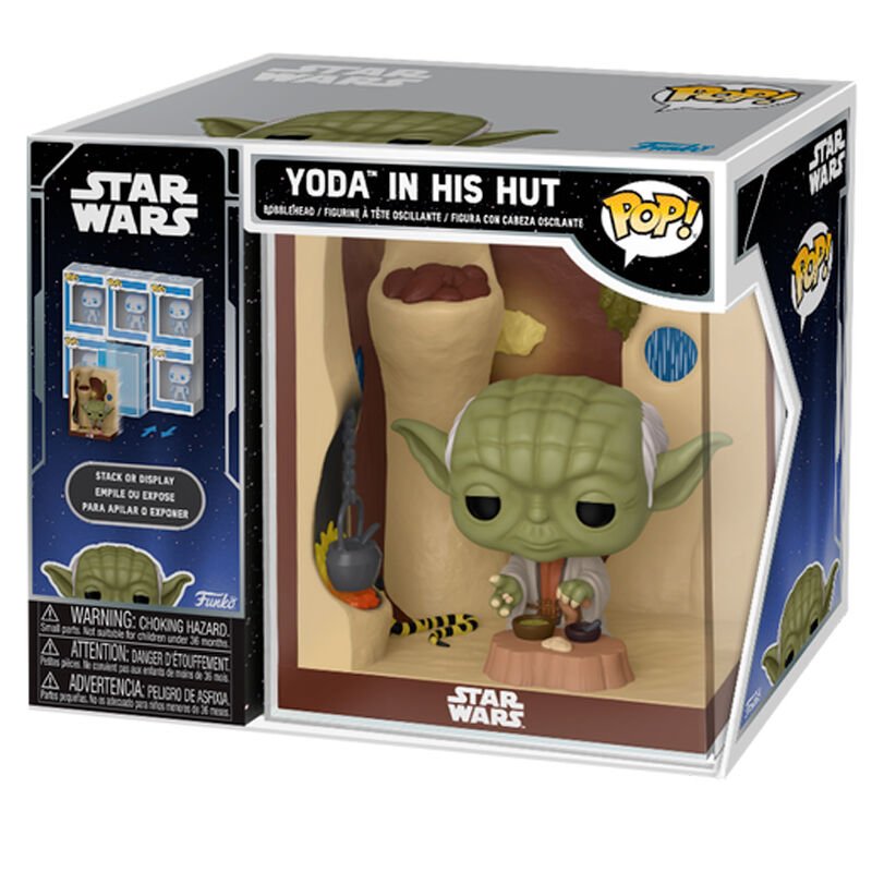 Figura POP Nooks Star Wars Yoda in His Hut