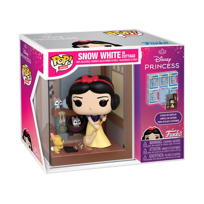 Figura POP Nooks Disney Princesas Snow White in Cottage