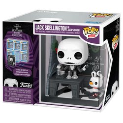 Figura POP Nooks Disney Pesadilla Antes de Navidad Jack Skellington in Jack's Room