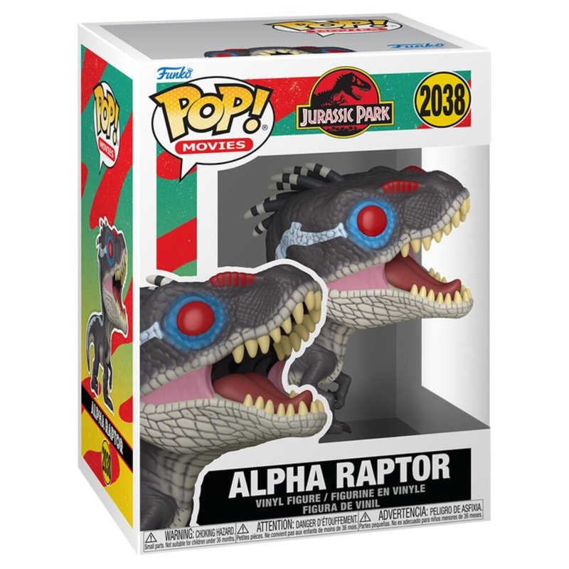 Figura POP Jurassic Park Alpha Raptor