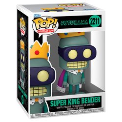 Figura POP Futurama Super King Bender