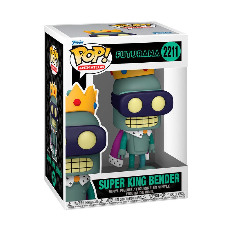 Figura POP Futurama Super King Bender