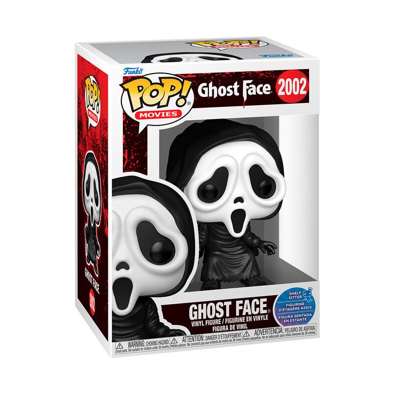 Figura POP Ghost Face - Ghost Face Shelf Sitter