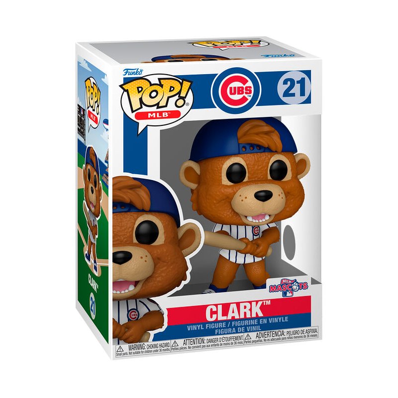 Figura POP Chicago Cubs Clark the Cub