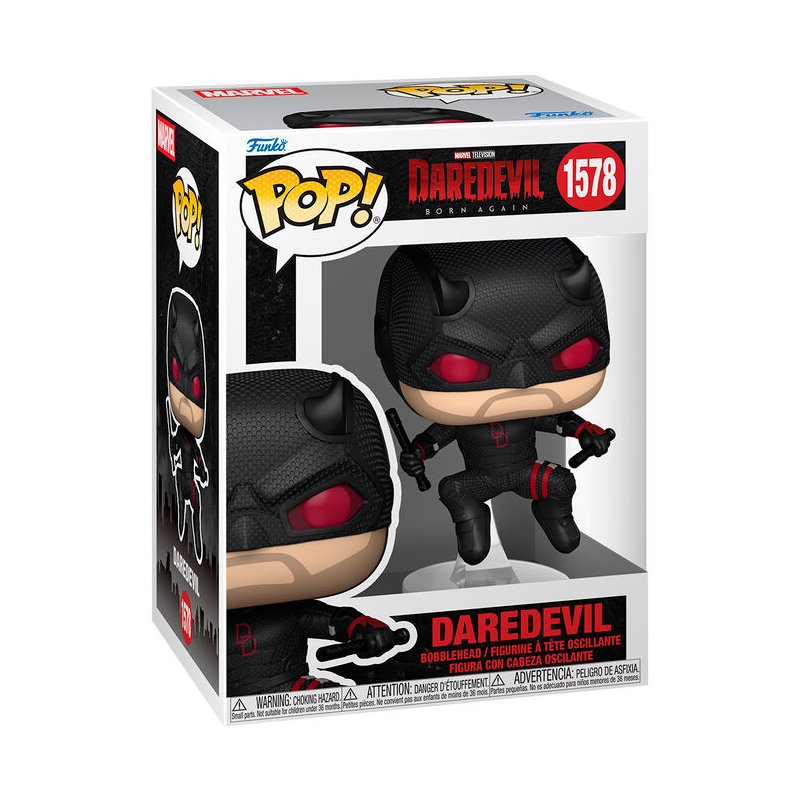 Figura POP Marvel Daredevil Born Again Daredevil Black Suit