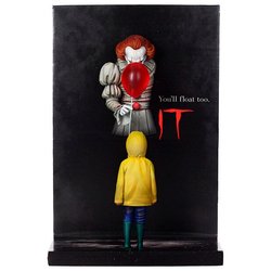 Figura Poster 3D Pennywise & Georgie It 2017