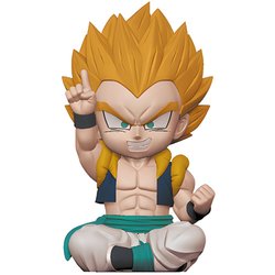 Figura hucha Gotenks Super Saiyan Dragon Ball Z 15cm