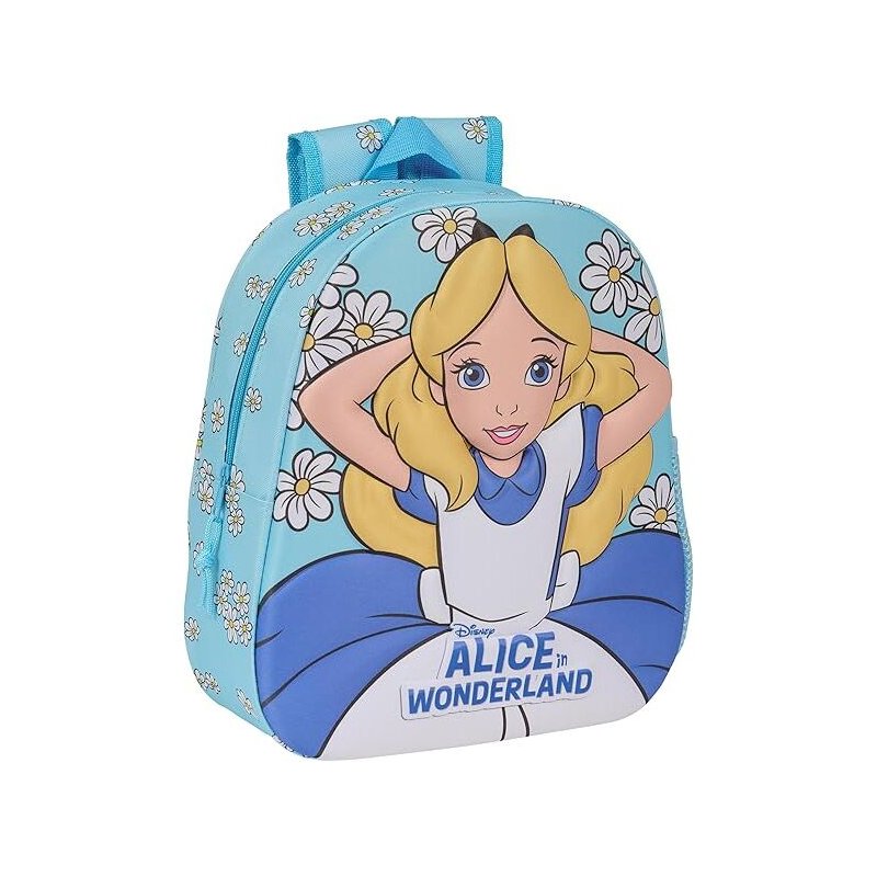 Mochila 3D Alicia en el Pais de las Maravillas Disney 33cm