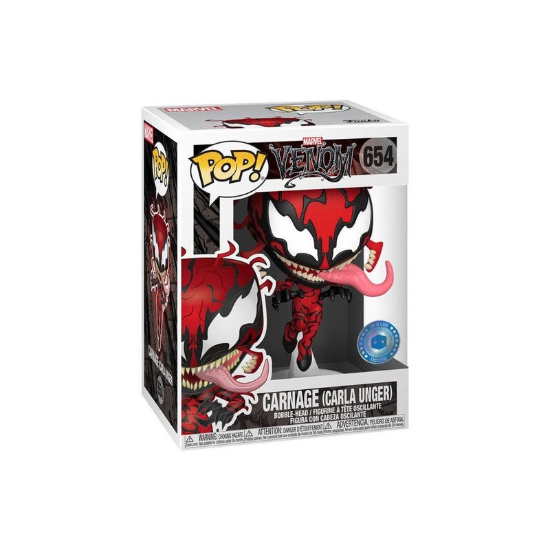 Figura POP Marvel Comics Carla Unger Carnage Exclusive