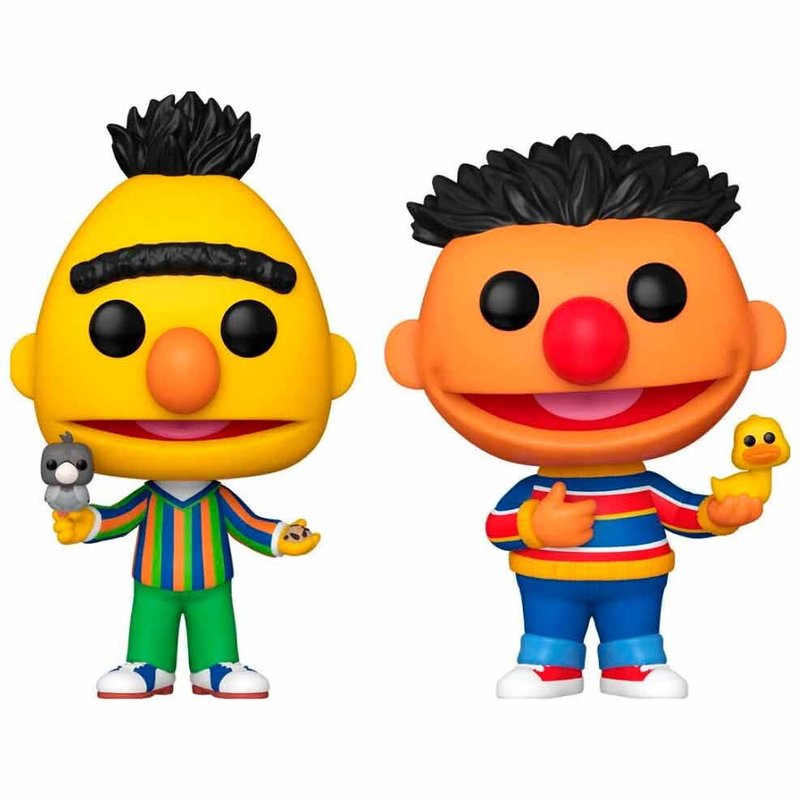 Blister 2 figuras POP Barrio Sesamo Epi y Blas Exclusive