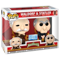 Blister 2 figuras POP Los Teleñecos Waldorf and Statler Exclusive