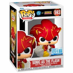 Figura POP Sonic The Hedgehog DC Comics Sonic As The Flash Exclusive