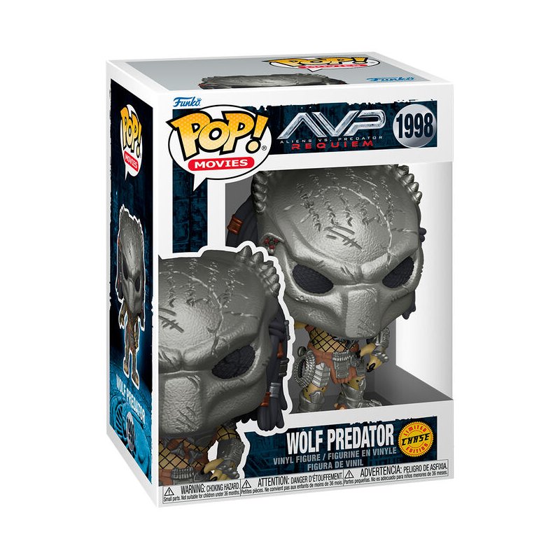 Figura POP Alien vs Predator Requiem Wolf Predator Chase