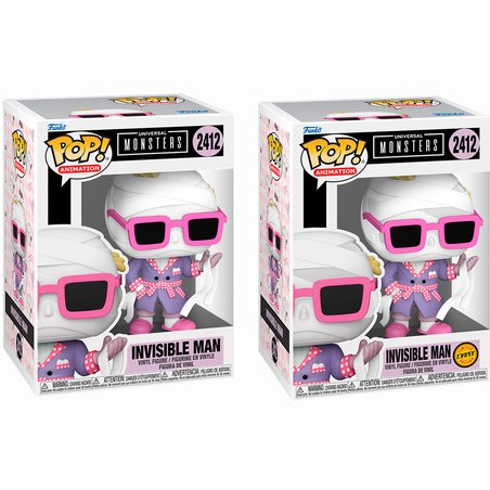 Figura POP Universal Monsters Invisible Man 5 + 1 Chase