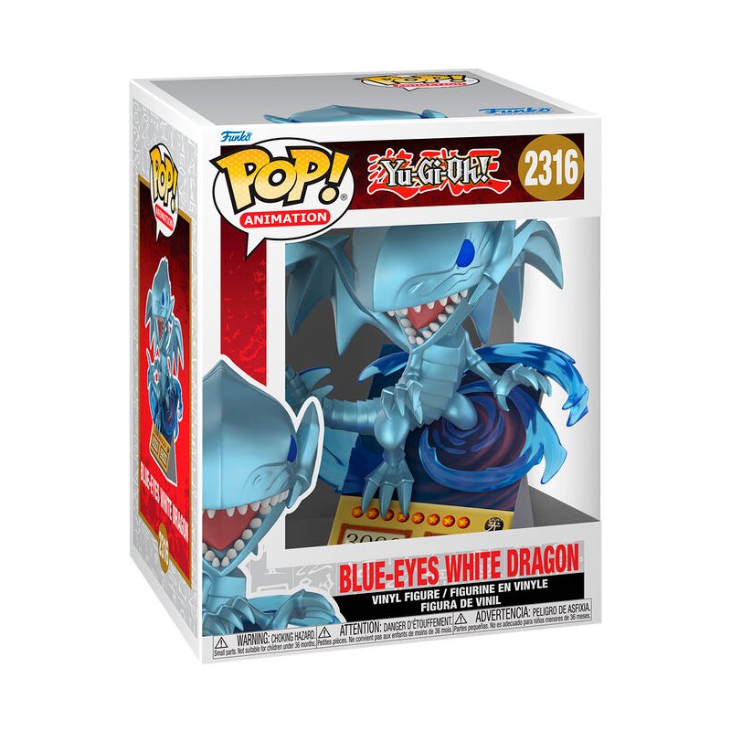Figura POP Premium Yu-Gi-Oh! Blue-Eyes White Dragon