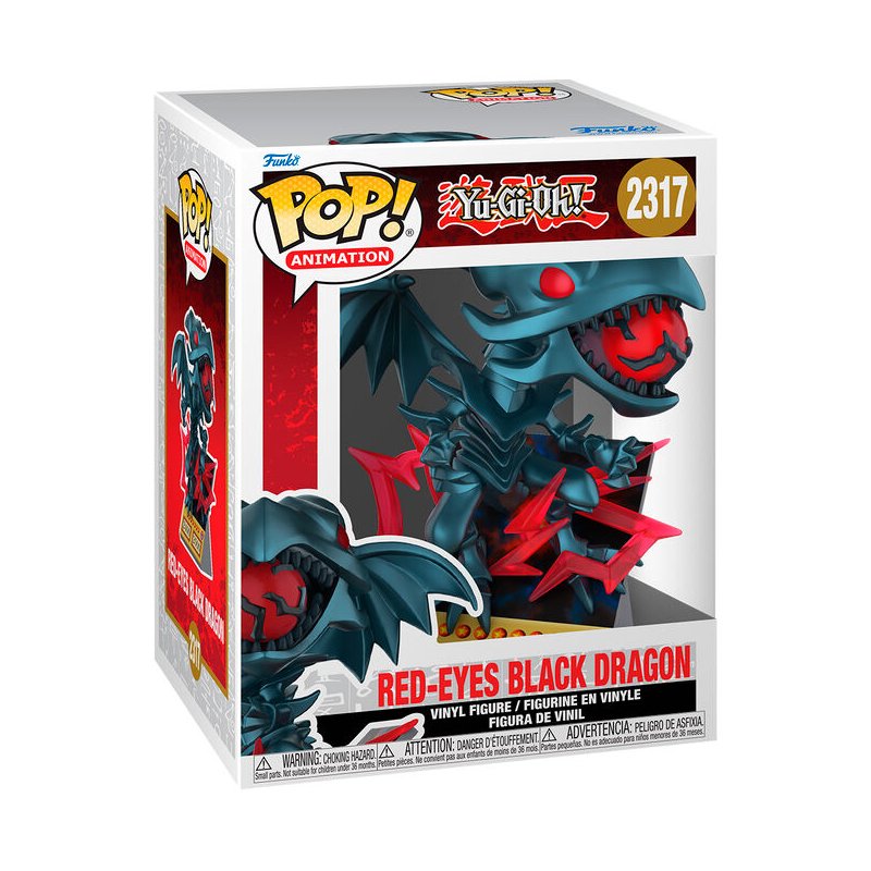 Figura POP Premium Yu-Gi-Oh! Red-Eyes Black Dragon