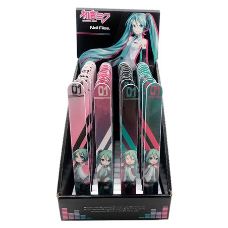 Lima de uñas Hatsune Miku surtido