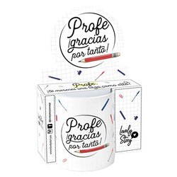 Taza - Profe Gracias Por Tanto 330ml