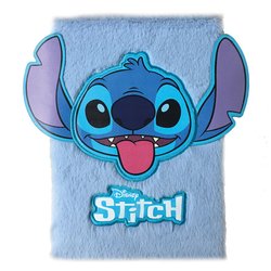 Cuaderno peluche A5 Stitch Disney