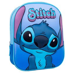Mochila 3D Stitch Disney 31cm
