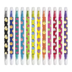 Set 12 rotuladores borrables Fruits Pusheen