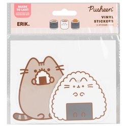 Set 2 pegatinas vinilo Sushi Roll Pusheen
