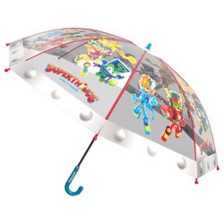 Paraguas manual transparente Superthings 48cm