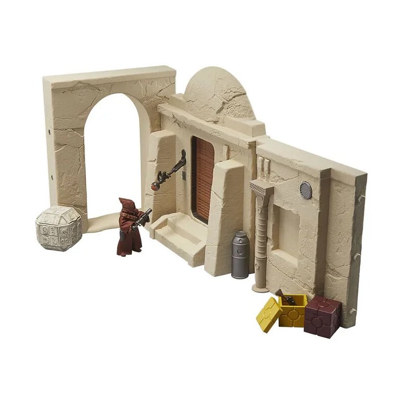 Playset Streets of Mos Eisley Jawa Mos Star Wars The Vintage Collection 9,5cm