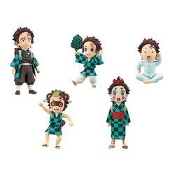 Figura Tanjiro Kamado Demon Slayer Kimetsu no Yaiba 7cm surtido