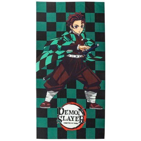Toalla Demon Slayer Kimetsu no Yaiba microfibra