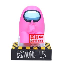 Figura Pink Monitor Top vol.1 Among Us 10cm