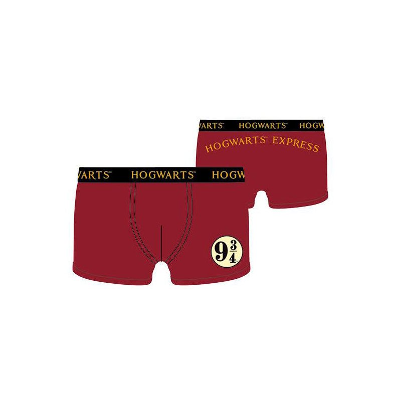 Calzoncillos boxer Harry Potter Hogwarts Express Platform 9 3/4 adulto