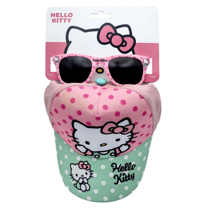 Set gorra + gafas sol Hello Kitty