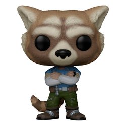 Figura POP Marvel Guardianes de la Galaxia Rocket Exclusive