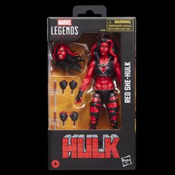 Figura Hulka Roja She-Hulk Marvel Legends 15cm
