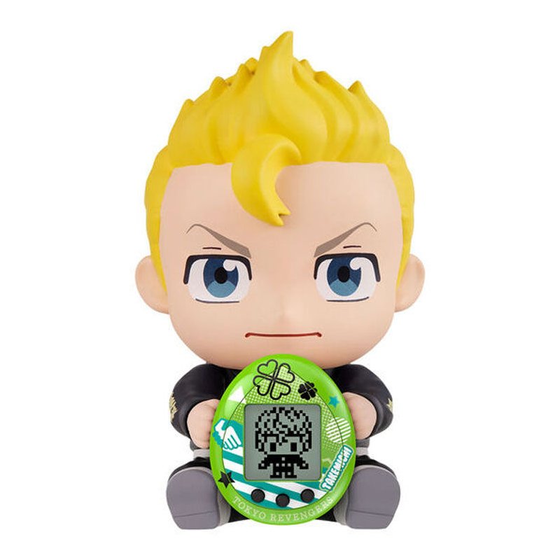 Figura soporte Takemichi + Tamagotchi Hugmy Tokyo Revengers