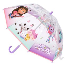 Paraguas manual burbuja La Casa de Muñecas de Gabby 45cm
