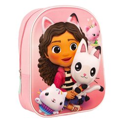Mochila 3D La Casa de Muñecas de Gabby 31cm