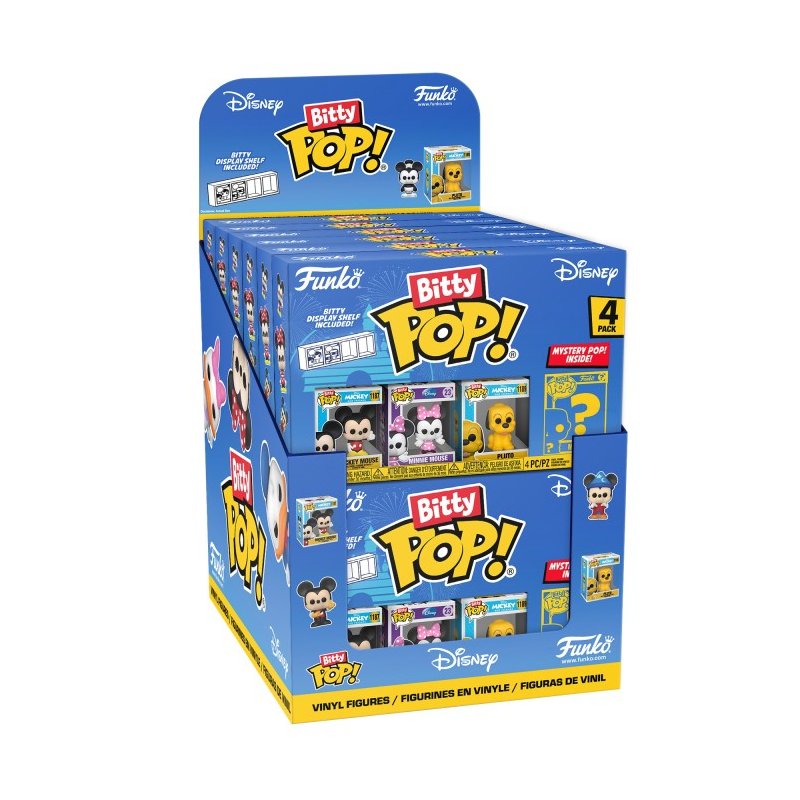 Blister 4 figuras Bitty POP Disney Classic surtido