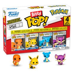 Blister 4 figuras Bitty POP Pokemon Charmander